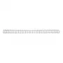 GBC Grzbiety druciane 3:1 NO9 14 mm A4, Srebrny, 3 arkusze, Metal, A4, 1,4 cm, 280 mm