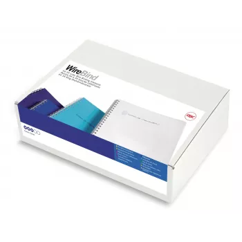 GBC WireBind Binding Wires 3:1 No3 5mm srebrny (100), Srebrny, 250 arkuszy, Metal, A4, 379 g, 320 mm