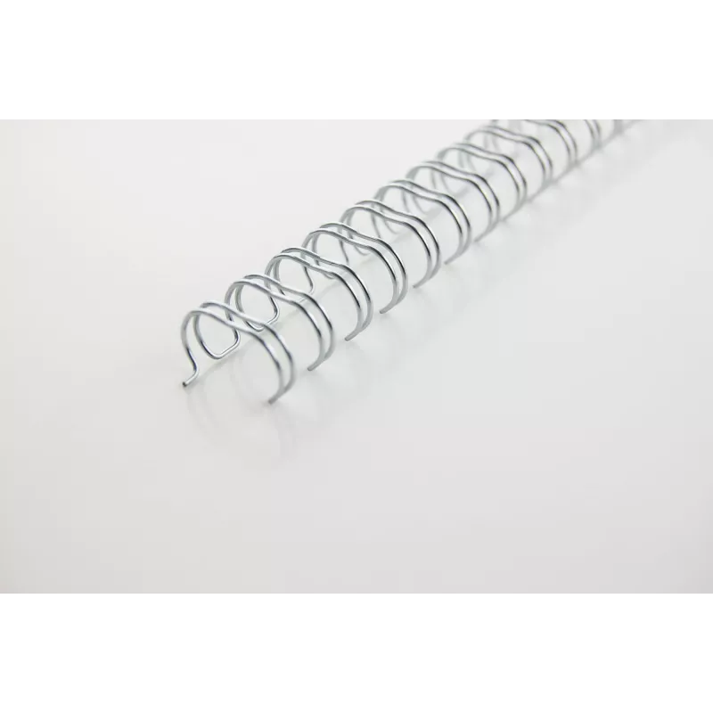 GBC WireBind Binding Wires 3:1 No3 5mm srebrny (100), Srebrny, 250 arkuszy, Metal, A4, 379 g, 320 mm
