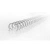 GBC WireBind Binding Wires 3:1 No3 5mm srebrny (100), Srebrny, 250 arkuszy, Metal, A4, 379 g, 320 mm
