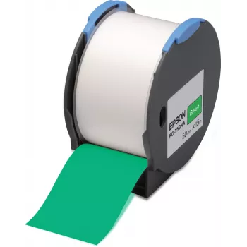 Taśma etykietowa Epson RC-T5GNA, szerokość 50 mm, zielona, długość 15 m