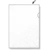 Rexel Embossed A4 L Folder Clear (100), A4, Polipropylen (PP), Transparentny, 100 szt., 221 mm, 311 mm