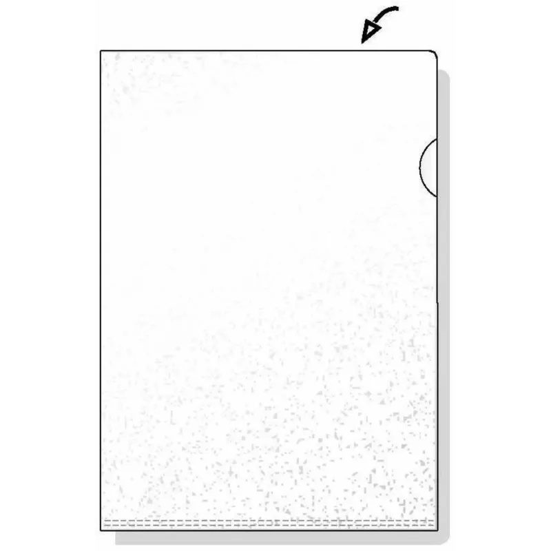 Rexel Embossed A4 L Folder Clear (100), A4, Polipropylen (PP), Transparentny, 100 szt., 221 mm, 311 mm