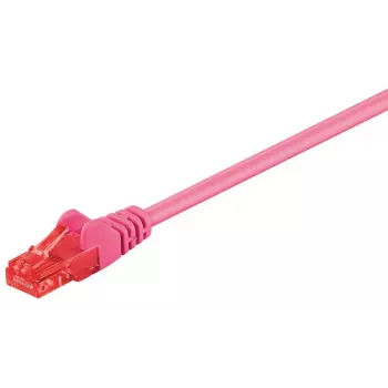Kabel sieciowy Goobay 95593 magenta 1,5 m Cat6 U/UTP