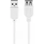 Przedłużacz USB 2.0 Hi-Speed Goobay 96198 1,8 m biały