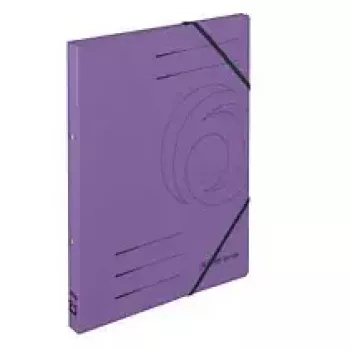 Folder kartonowy fioletowy A4 Herlitz 11255452