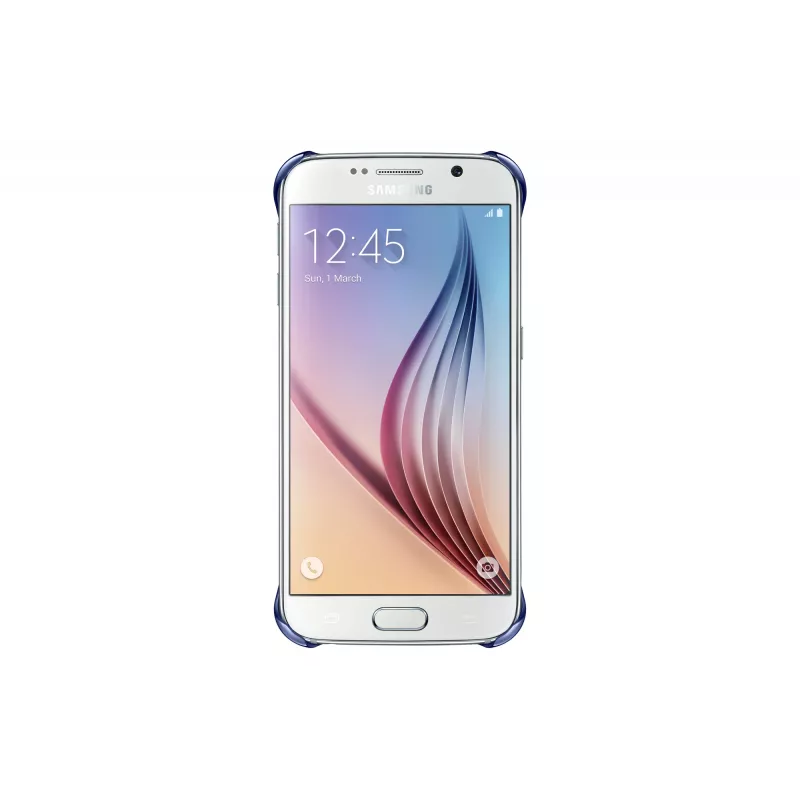 Samsung EF-QG920B etui na telefon komórkowy Cover Niebieski, Przezroczysty