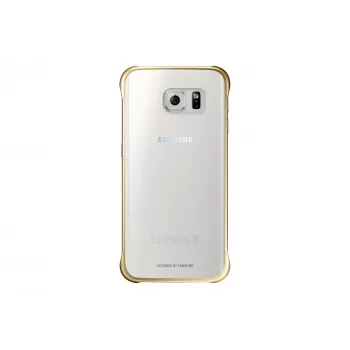 Samsung EF-QG925B etui na telefon Złoty, Przezroczysty