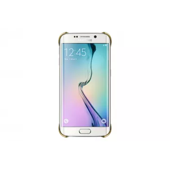 Samsung EF-QG925B etui na telefon Złoty, Przezroczysty