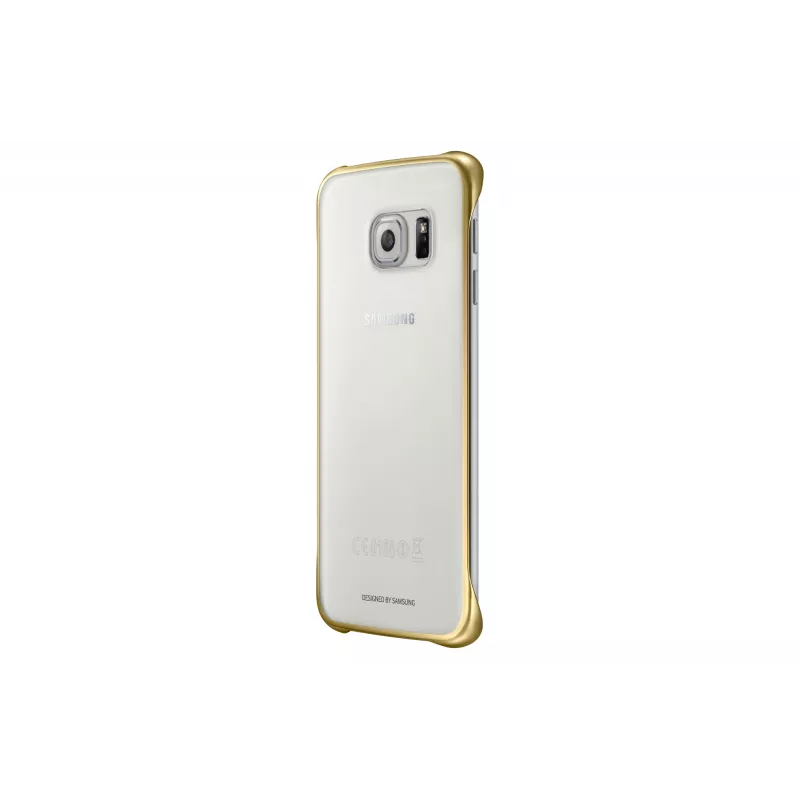Samsung EF-QG925B etui na telefon Złoty, Przezroczysty