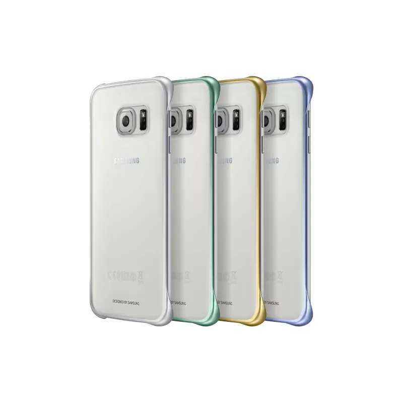 Samsung EF-QG925B etui na telefon Złoty, Przezroczysty