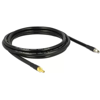 Kabel koncentryczny DeLOCK 13015 3m RP-SMA Czarny