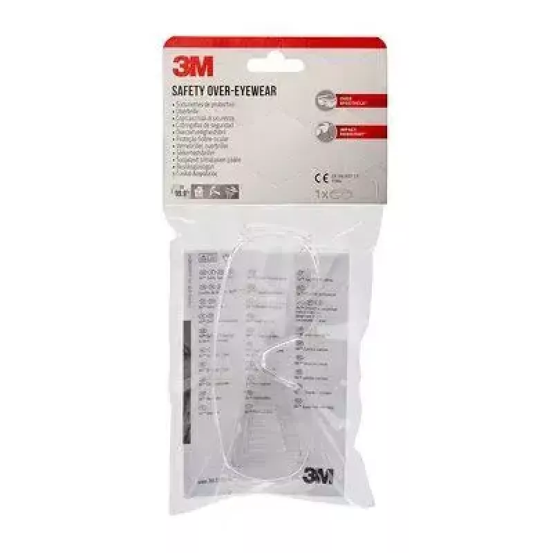 3M VISCC1 Okulary ochronne dla gości przezroczyste