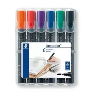 Permanentny marker Staedtler Lumocolor 352 z końcówką kulkową 6 szt.