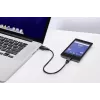 Kabel USB Renkforce RF-4463073 0,15 m USB A Micro-USB B Czarny