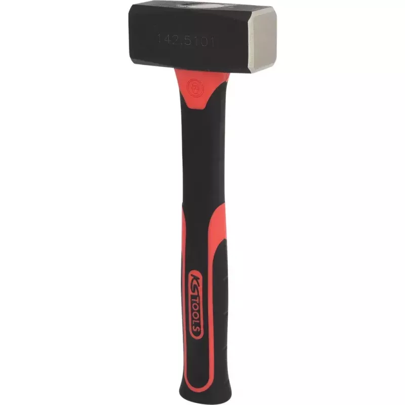 Młot kowalski KS Tools 142.5101 Głowica stalowa Rękojeść z włókna szklanego 26 cm 1,13 kg