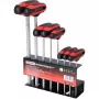 KS Tools 158.8130 ERGOTORQUEplus zestaw kluczy imbusowych z rękojeścią T, 8 elementów