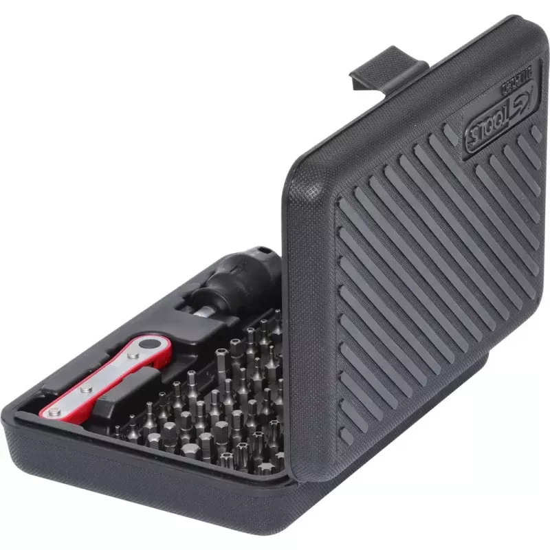 Zestaw bitów śrubokrętowych KS Tools 911.2080 99 szt. niklowane sześciokątne 25 mm