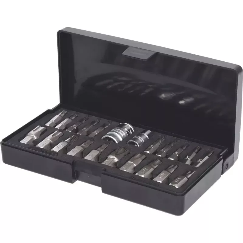 Zestaw nasadek KS Tools 911.3120 — 22 nasadki stalowe, 432 g