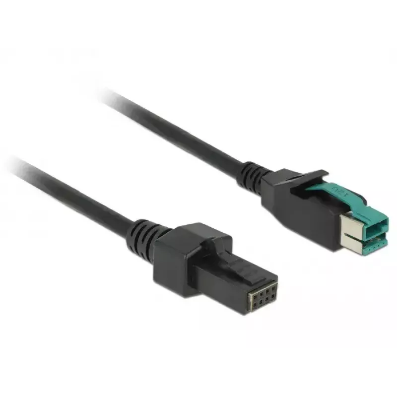Kabel zasilający DeLOCK 85482 1m PoweredUSB czarny