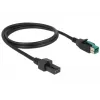 Kabel zasilający DeLOCK 85482 1m PoweredUSB czarny