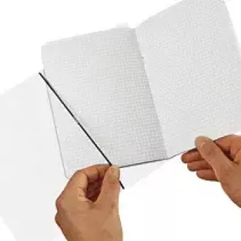 Notatnik Herlitz 11361409 A6 40 kartek Przezroczysty