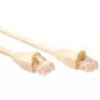 ACT Ivory 15 metrów U/UTP CAT5E kabel krosowy snagless ze złączami RJ45