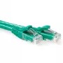 ACT zielony kabel krosowy U/UTP CAT6 7 m, bez zaczepów, ze złączami RJ45
