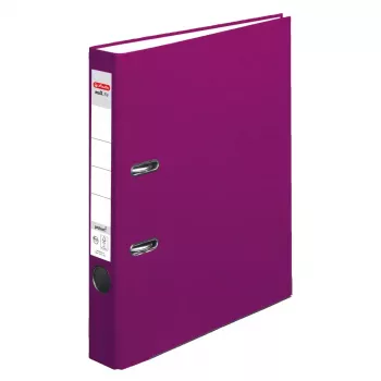 Segregator Herlitz maX.file A4 fioletowy polipropylen FSC