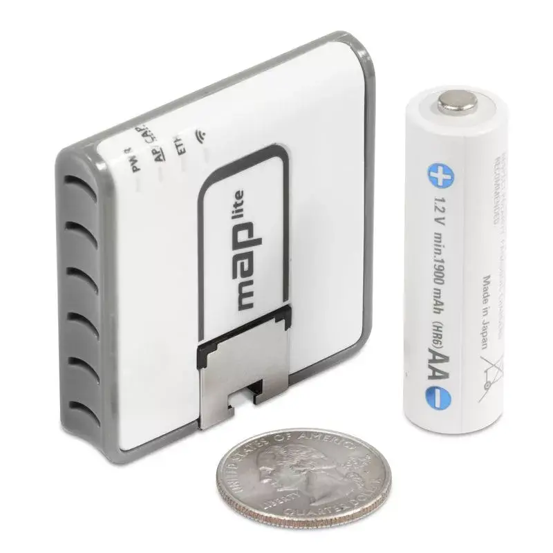 Mikrotik mAP lite, RBMAPL-2ND, 2,4 GHz, PoE, 10/100 Mbit/s, biały