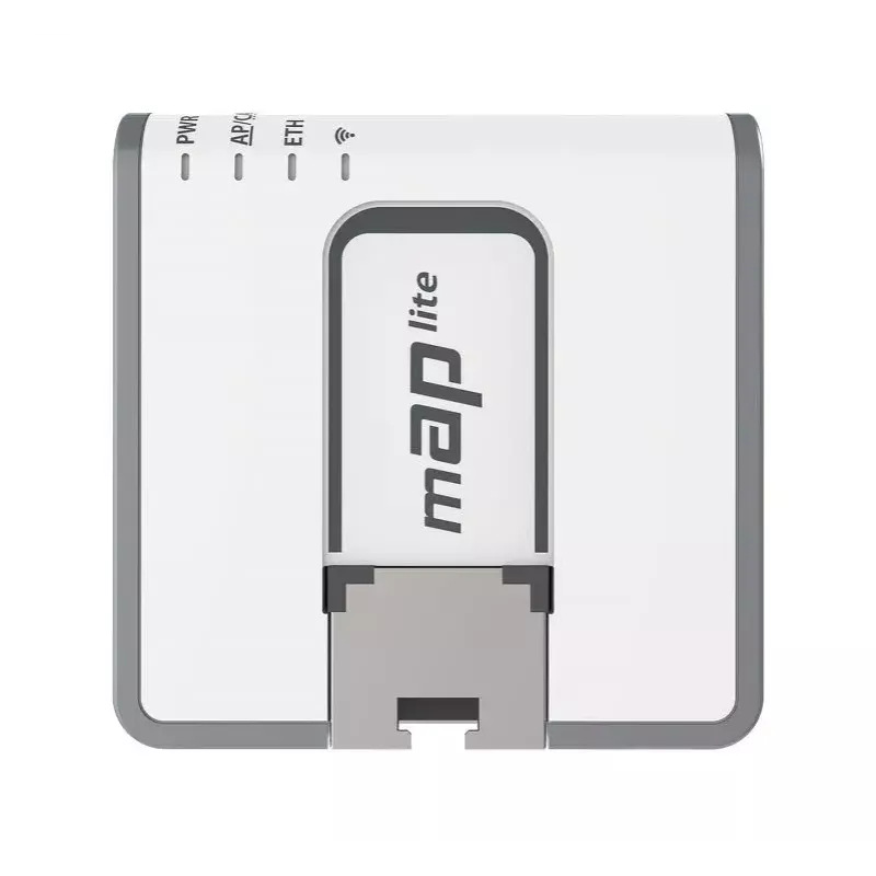 Mikrotik mAP lite, RBMAPL-2ND, 2,4 GHz, PoE, 10/100 Mbit/s, biały