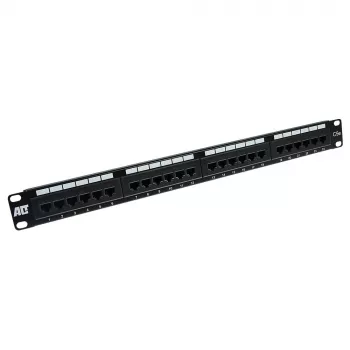 Patch Panel 24-ports unshielded CAT5E ACT PP1001