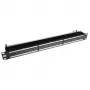 ACT Patchpanel 24-ports Shielded CAT6A with cover CAT6A