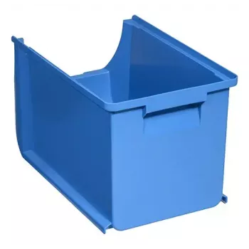 Małe pudełko na części Allit 456280 Polipropylen Niebieski 205x355x200 mm