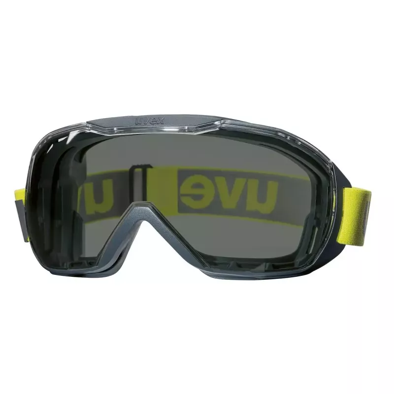 Okulary ochronne Uvex 9320281 Antracytowe Limonkowe