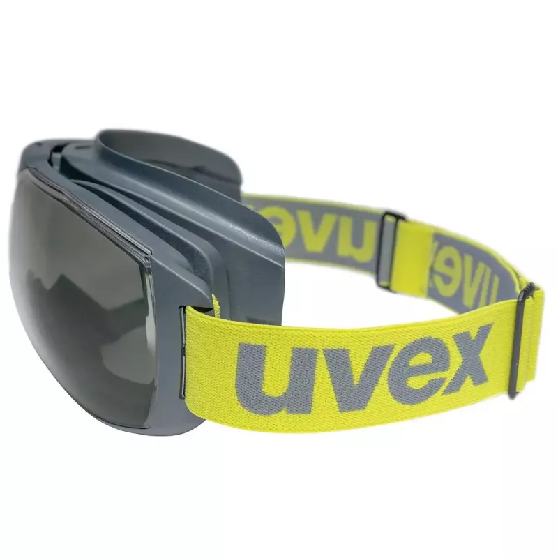 Okulary ochronne Uvex 9320281 Antracytowe Limonkowe