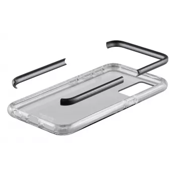 Cellularline Tetra Force Shock-Twist - Galaxy A41, pokrywa, Samsung, Galaxy A41, 15.5 cm (6.1 cala), czarny, przezroczysty