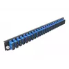 Panel czołowy Splice Box DeLOCK 19 cali 24 porty SC Duplex niebieski