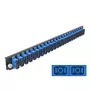 Panel czołowy Splice Box DeLOCK 19 cali 24 porty SC Duplex niebieski
