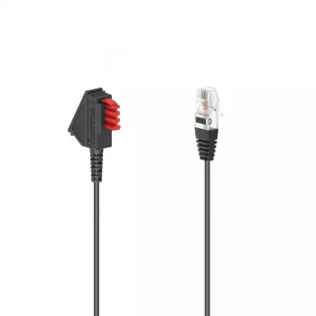 Kabel telefoniczny Hama 00201115 3 m czarny