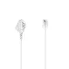 Hama 00201120 kabel telefoniczny 10 m Biały
