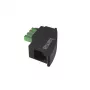 Hama 00201122 adapter zmiany płci TAE-F RJ11 czarny