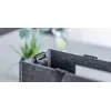 Torba na ramię Sigel BA411 filcowa szara unisex duża
