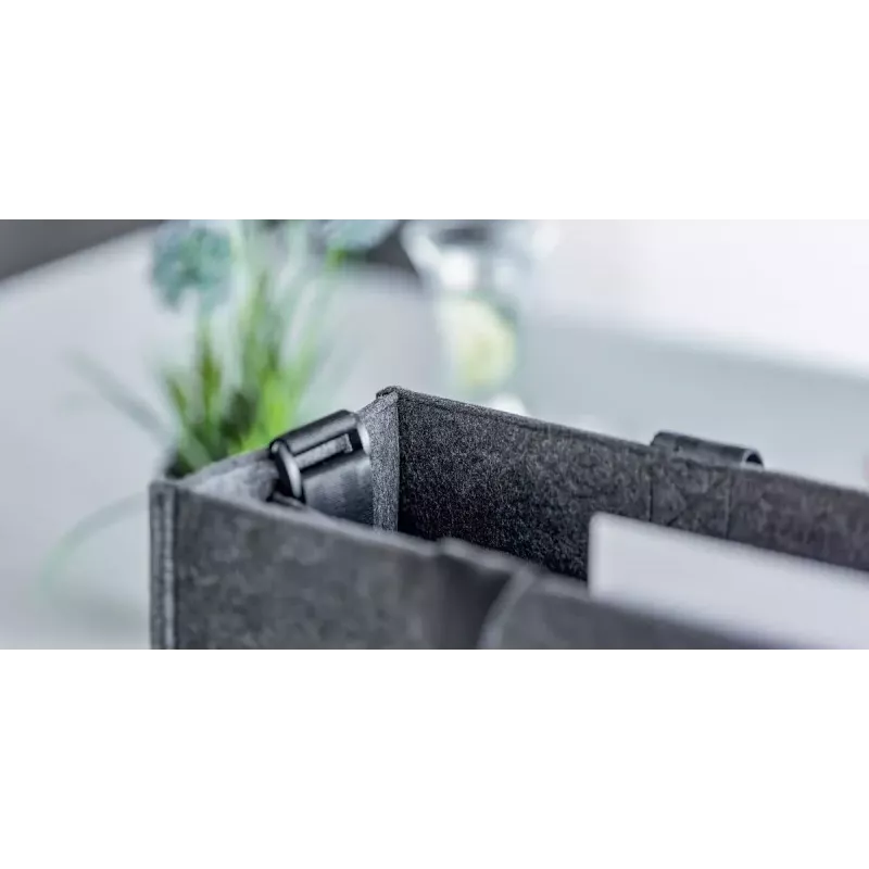 Torba na ramię Sigel BA411 filcowa szara unisex duża
