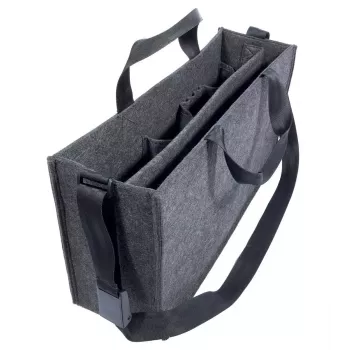 Torba na ramię Sigel BA411 filcowa szara unisex duża