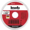 Lina sznurkowa KWB 925110 100 m Nylon Zielona 1,2 mm
