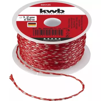 Lina KWB 925125 50 m Nylon Czerwona 1,2 mm