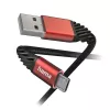 Hama Extreme Kabel USB 2.0 1,5 m USB A Micro-USB B Czarny, Czerwony