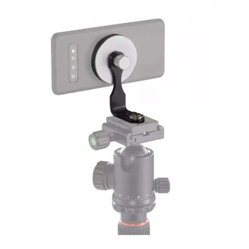 Pasywny uchwyt Hama Puck 00004655 do telefonów komórkowych i smartfonów, czarny metaliczny
