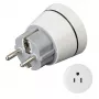 Hama 00223451 adapter wtyczki zasilania biały